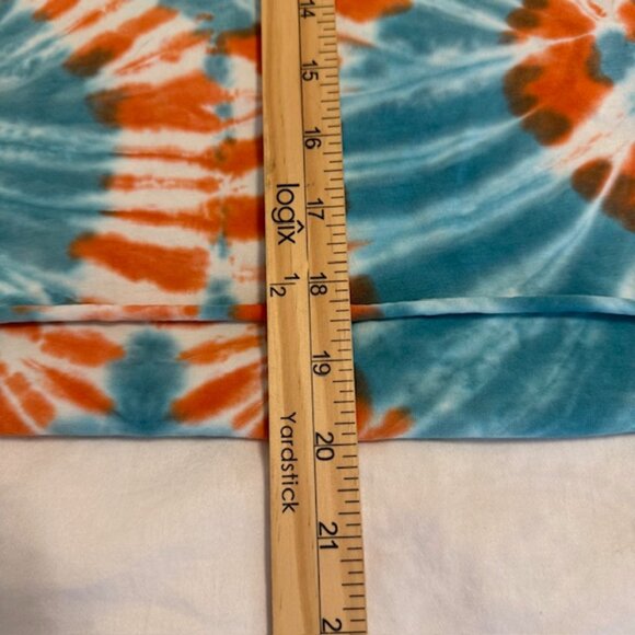 Grunt Style This We'll Defend Orange/Blue Tie Dye Women's T-Shirt | Size L - Picture 8 of 8